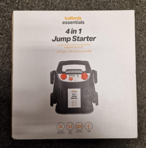 Halfords 4 in on sale 1 jump starter