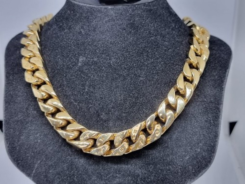 Louis Vuitton Collier Chain Links Necklace - M00304 Necklace 186.01G, 035700108696