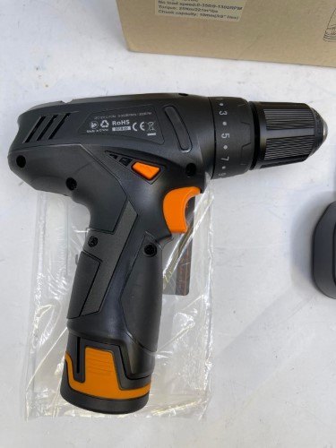 Tacklife 12v cordless online drill