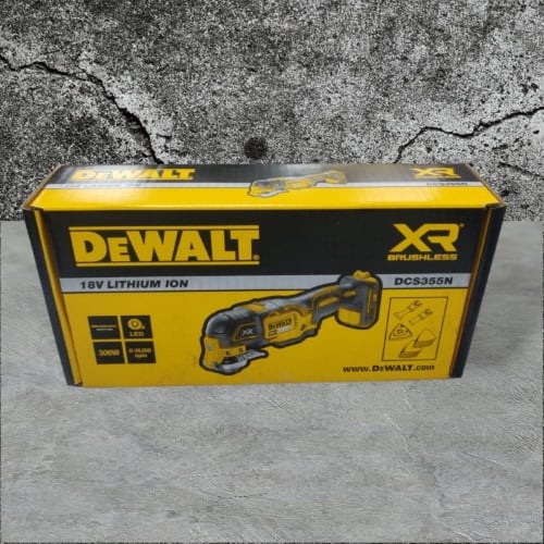 Dewalt 18V Xr Brushless Oscillating Multi Tool Body Only Black