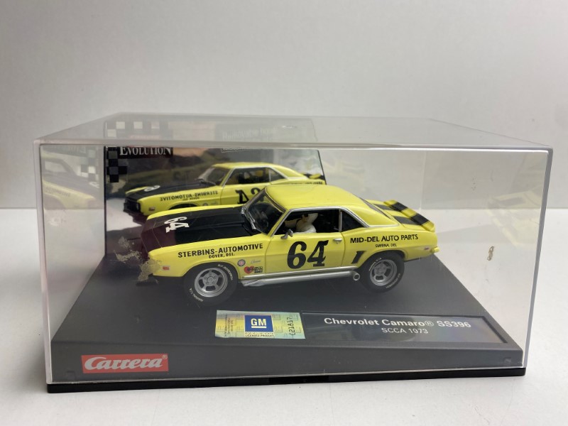 Carrera Evolution Scalextric 25712 Evolution Chevrolet - Camaro Ss396 -  Scca 73 Black | 051400080906 | Cash Converters