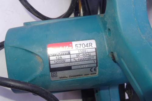 Makita discount 5704r 110v