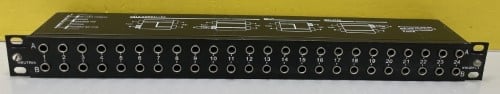 Neutrik Nys Spp L1 Patchbay Connector Black 020700328387