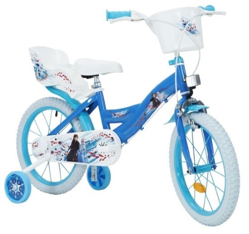 Huffy blue and cheap white bike