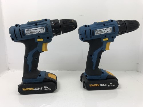 Workzone 18v 2025 cordless drill