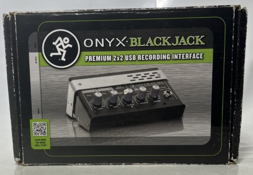 Mackie Onyx Blackjack 2X2 Audio Recording Black | 016300277870 | Cash Converters
